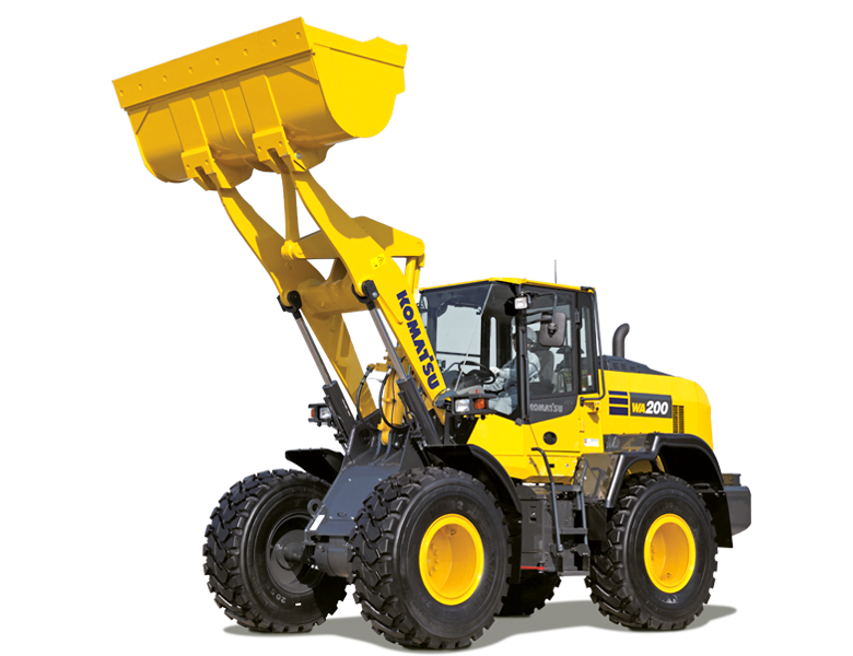 Chargeuse sur pneus Komatsu – WA200-8 Matériel Komatsu France SAMI TP distributeur Komatsu pièce de rechange, pièce d'usure, pièce détaché disponible