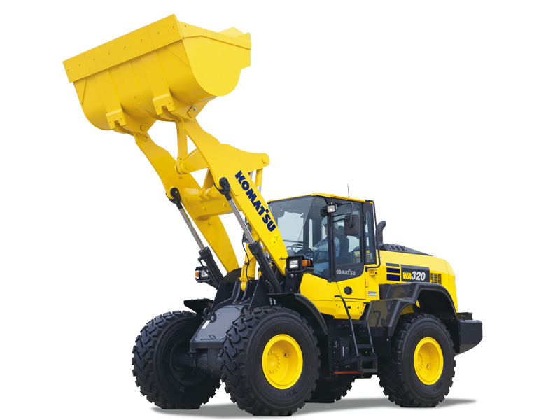 Chargeuse sur pneus Komatsu – WA320-8 Matériel Komatsu France SAMI TP distributeur Komatsu pièce de rechange, pièce d'usure, pièce détaché disponible.