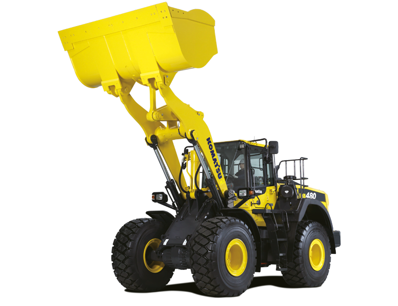 Chargeuse sur pneus Komatsu – WA480-8 Matériel Komatsu France SAMI TP distributeur Komatsu pièce de rechange, pièce d'usure, pièce détaché disponible.