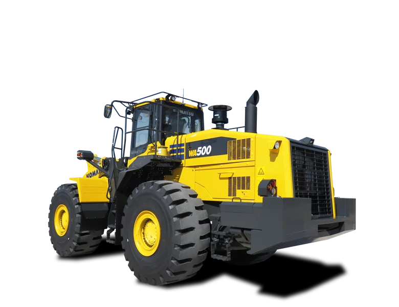Chargeuse sur pneus Komatsu – WA500-SH Matériel Komatsu France SAMI TP distributeur Komatsu pièce de rechange, pièce d'usure, pièce détaché disponible.