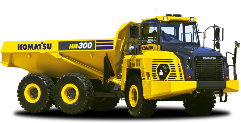 Dumper articulé Komatsu France SAMI TP pour entreprise d’extraction de matériau, de carrière, travaux publics, génie civil. Machines d'occasions et neuves. Machine btp. Location pelle. Prix location pelle. Pelle hydraulique.