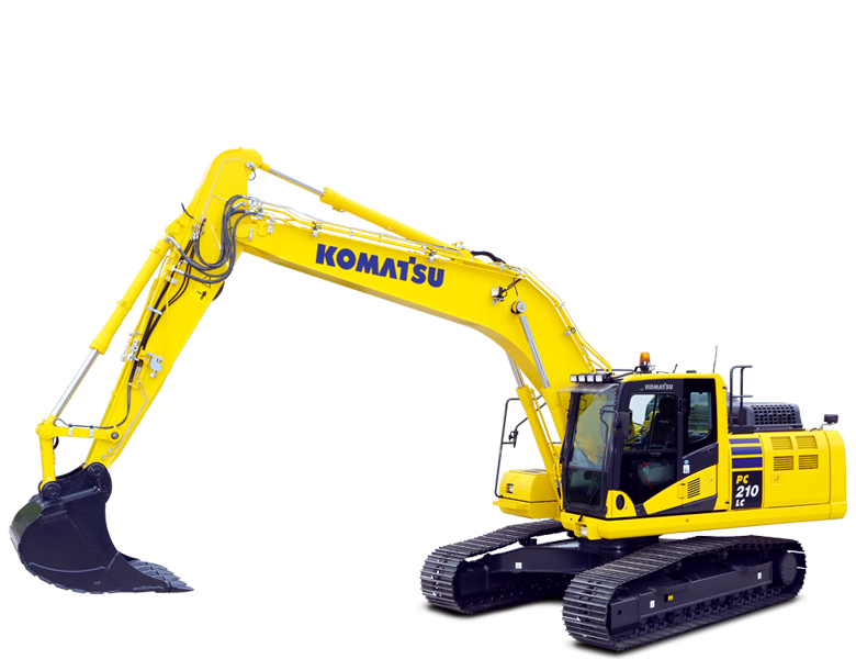 Pelle hydraulique Komatsu – PC210LC-11 Matériel hydraulique Komatsu France SAMI TP pour entreprise de travaux publics, génie civil. Machines d'occasions et neuves. Location machine. Machine btp. Location pelle. Prix location pelle. Pelle hydraulique.